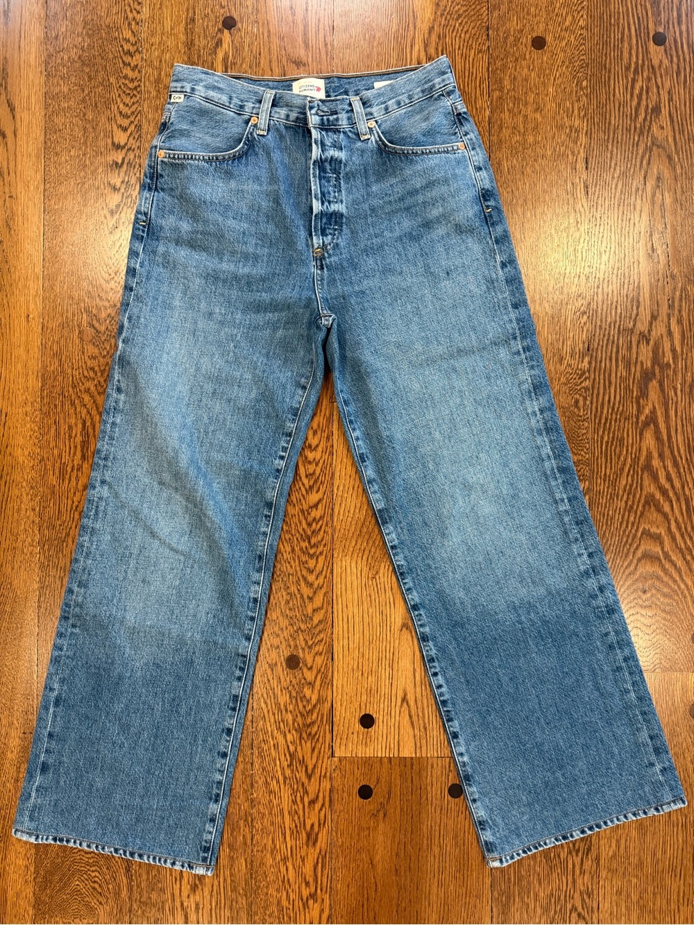 Citizens of Humanity Annina High Rise Wide Leg Jeans Size 27